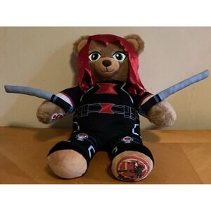 Build A Bear Marvel Comics‎ Black Widow Bear Avengers 17"